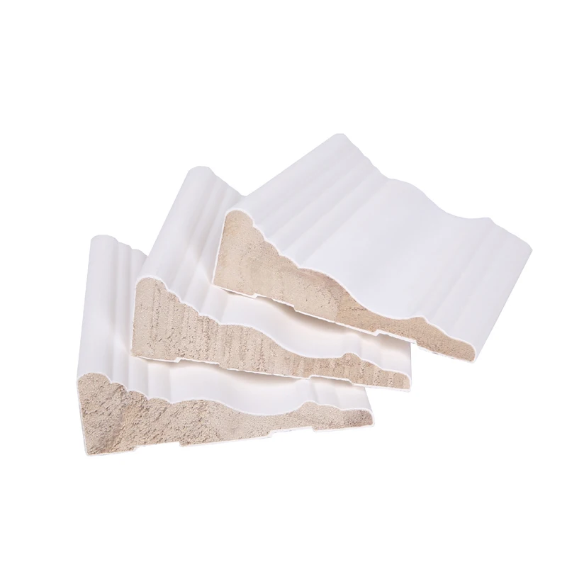 Custom Popular White Primed Colonial    casingMoulding for Indoor Decoration