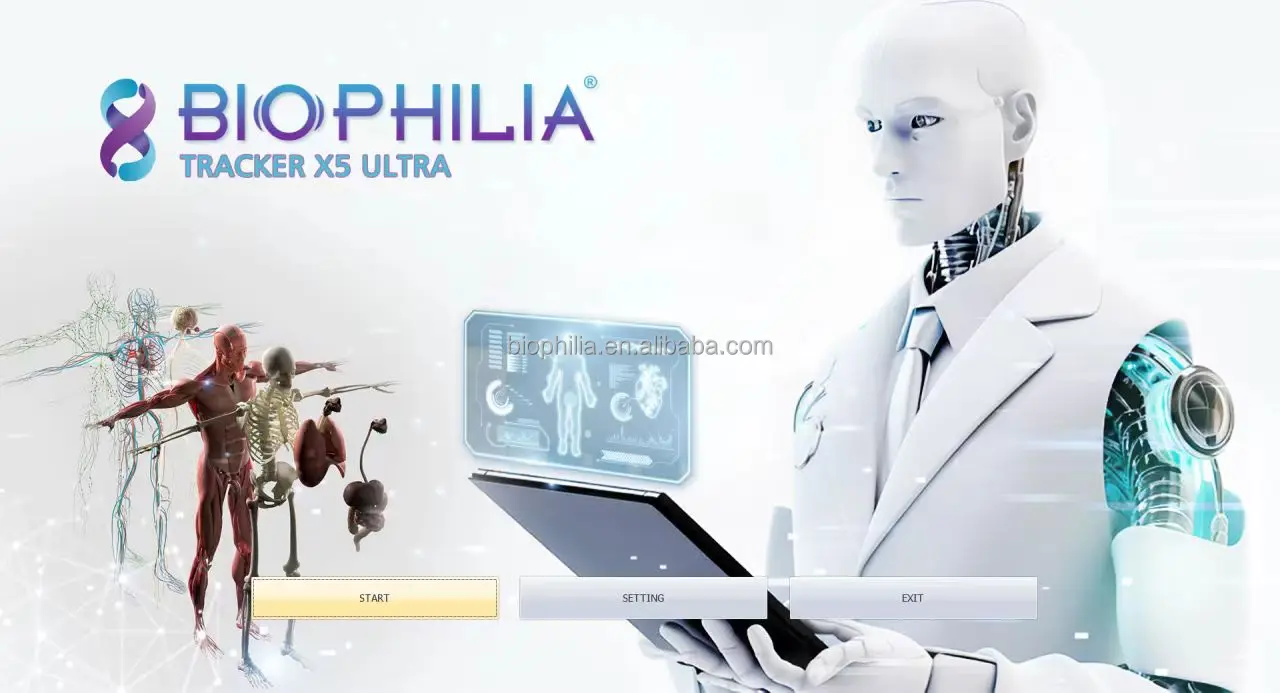 2025 новый быстрый сканирующий биорезонансный терапевтический анализатор человеческого органа трекер биофилии X5 Max