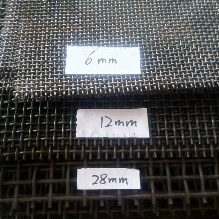 
Polyurethane Vibrating Screen Mesh High Quality Crusher Vibration Screen Mesh Woven Iron Wire Mesh 