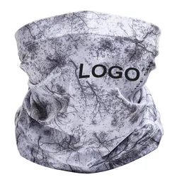 Multifunction Fishing Bandana Dust Mask Hairbands Camo Gray Neck Gaiter Fishing Headband Hijab Scarf Headwear bandanas
