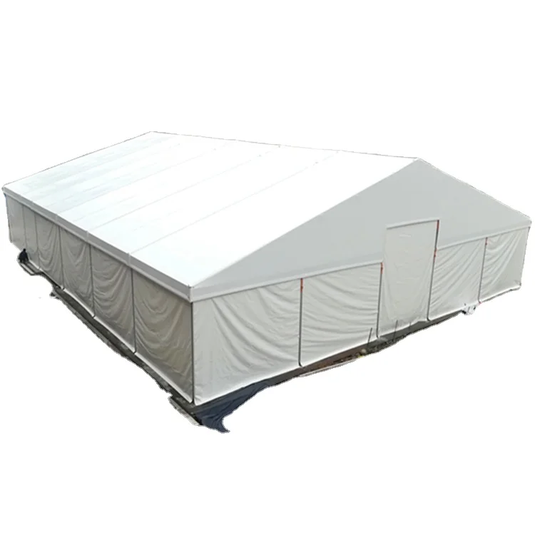 JUNXIN Large Aluminium Alloy Frame Warehouse Tent with ABS Structure for Outdoor Storage and Wedding Use
