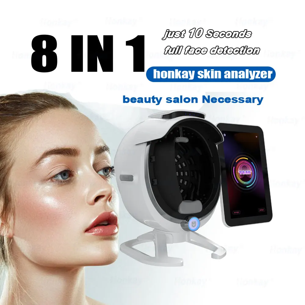 2024 3D Digital Skin Analyzer Salon Beauty Device AI Intelligent Image Skin Care Korean Skin Analyzer