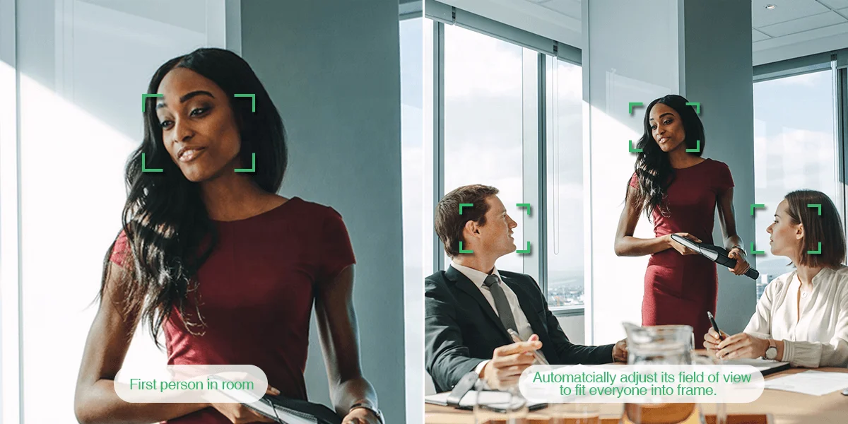 Full HD Live Streaming Smart Tracking Face Recognition Webcamera 8X 60FPS Webcam 4K Autofocus