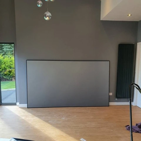 Telon, 120 дюйма, домашний кинотеатр с кристаллами для домашних животных, ультракороткое кино, 4K, фиксированная рамка, экран ust alr для лазерного проектора Xiaomi mijia/Fengmi 4k