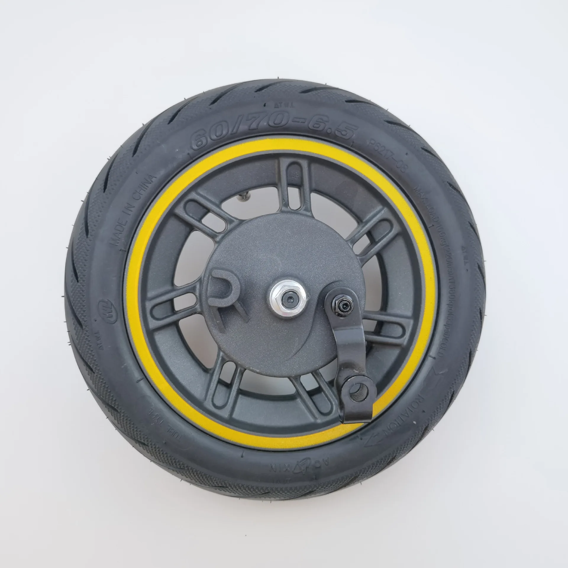 Replacement Max G30 Kick Scooter Part For Max G30 Scooter Parts 10 Inch Front Wheel Hub 60 / 70-6 Vacuum Tire Fittings