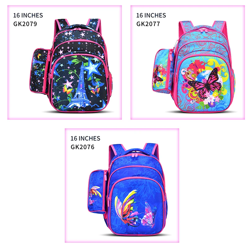 Новое поступление 16 дюймов Мода оригинальный дизайн; Одежда с принтом; Школьная сумка для детей