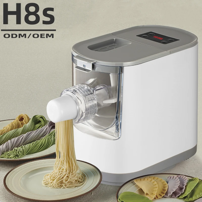Household Electric Pasta Home Use Macaroni Machines Fresh Ramen Extruder Automatic Pasta Maker