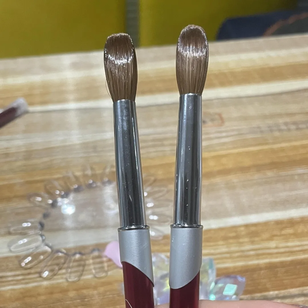 Zekun Professional Nail Brush Supplier OEM 100% Pure Kolinsky Germany Acrylic Nail Brush For Acrylic Nails