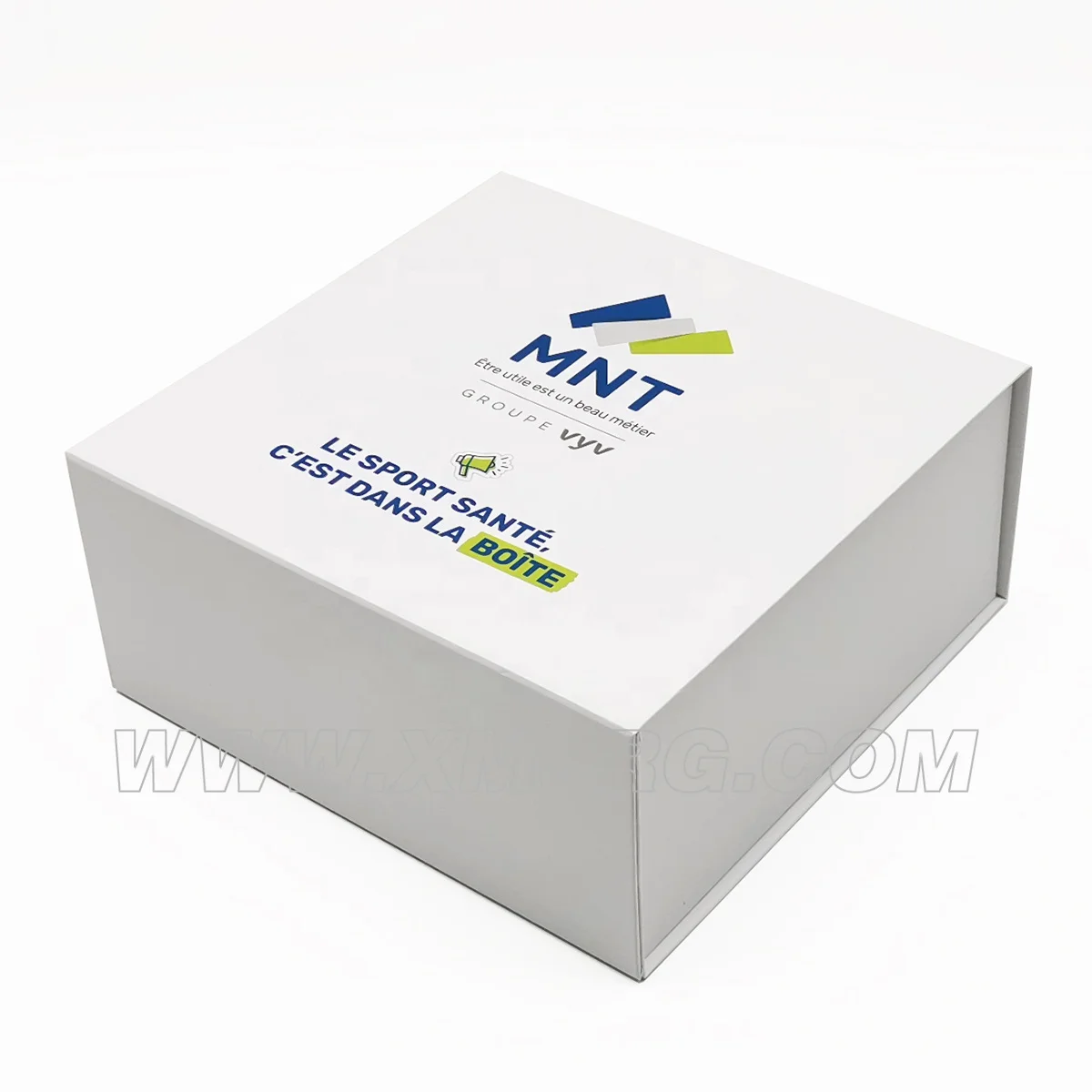 Hot Sale Customized Paper Box Clamshell Flip Lid Box Mobile Phone Smart Electronics Gift Packaging Box