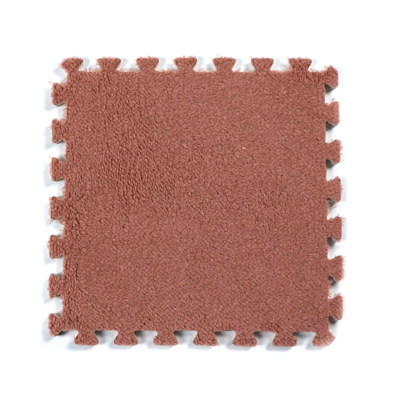 Коврик-головоломка Meilleur vendeur vente en gros super doux verrouillage EVA moelleux tapis peluche bebe