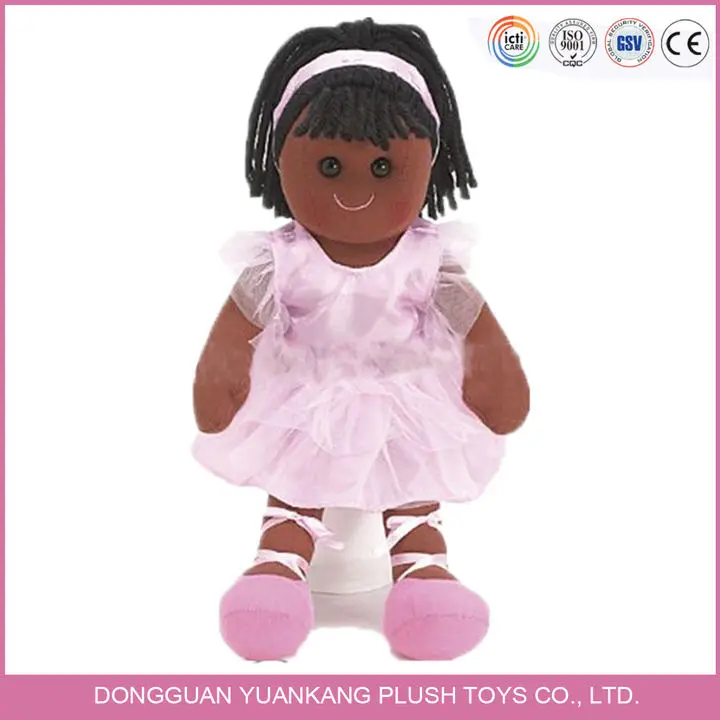 Custom Fashion Changeable Clothing Plush Little Girl Toy Doll Baby Plush Toy