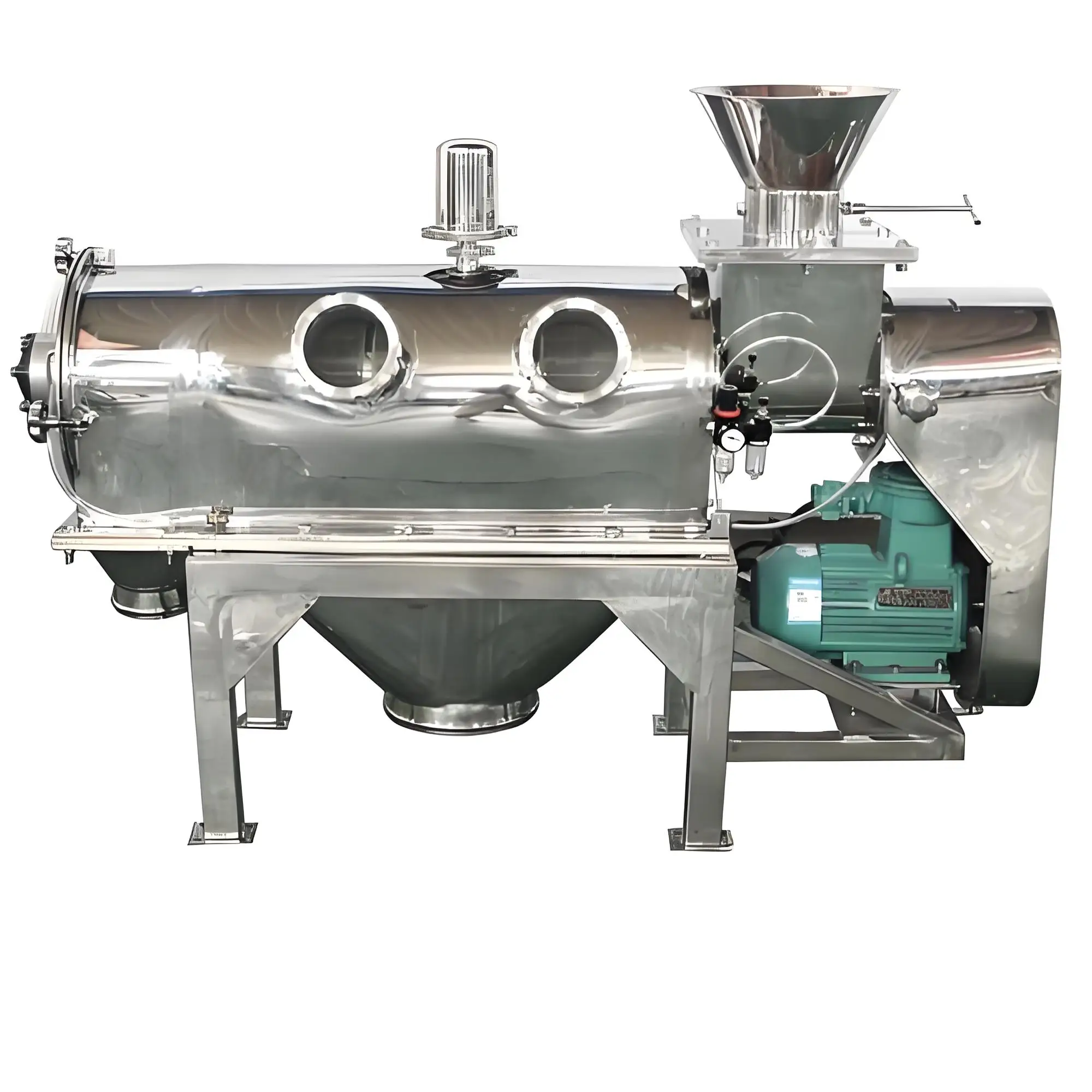 Центробежное сито Горизонтальное с воздушным потоком широко используемое для просеивания муки и удаления примесей