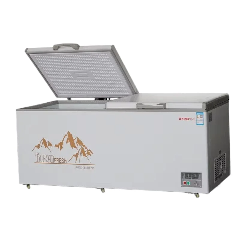 Beautiful Color Single Door Chest Freezer Top Loading Chest Freezer BRAND Horizontal