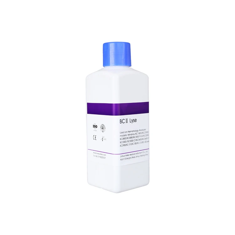 Mindray 3 Part Machine Reagents BCFL3 Lyse 500ml Diluent 20L Hematology Analyzer Consumables Cleaning Solution