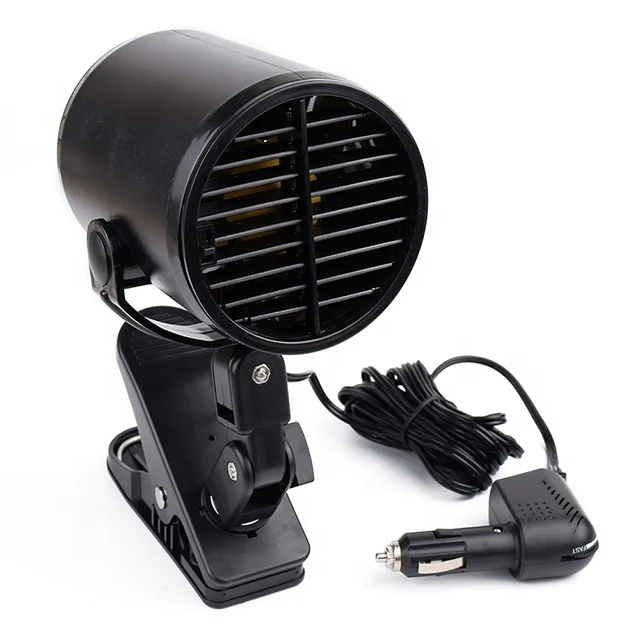 Powerful 12-Volt Tornado Fan with Removable Mounting Clip