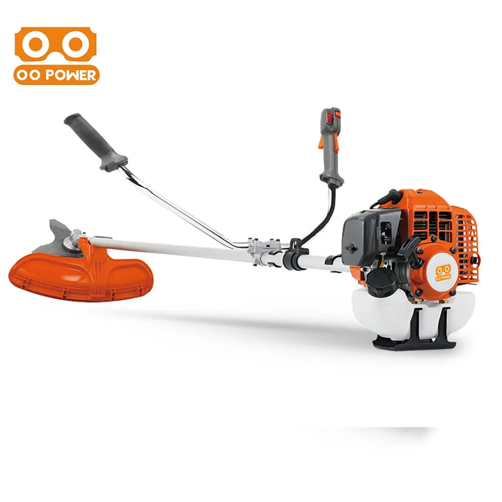 O O Power Grass Cutter 2 Cycle Gas Straight Shaft String Trimmer
