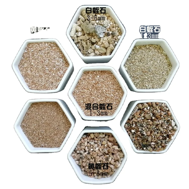 Golden Expanded Vermiculite for Agriculture and Horticulture /Vermiculite Concentrate