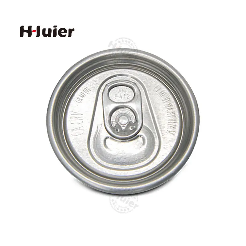 wholesale customized color beverage can end canned drinks Protective 202 B64 SOT CDL easy open can jar lid cover