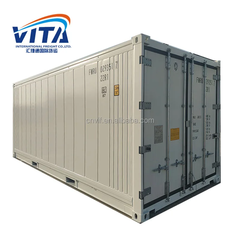 20FT Truck Trailer Container Refrigerator Daikin Carrier Thermo King Reefer Container 60 Feet Reefer Container