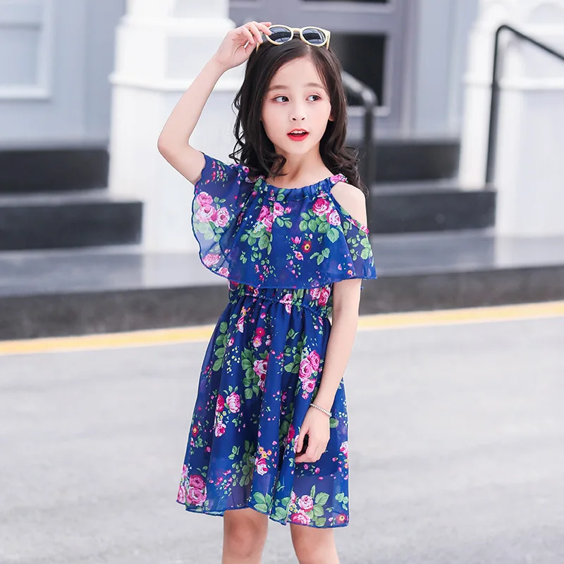 Pink Color Beautiful Fashion Kids Clothing Dress Kids Designer Kid Girl 5 Years Dress For Children