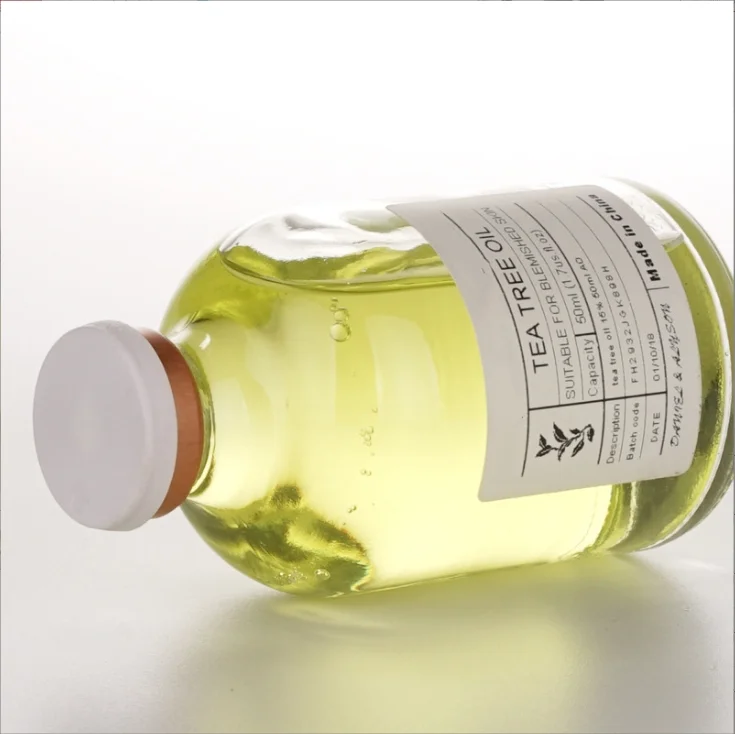 Spot 20ml 50ml molded penicillin bottle package transparent glass essential oil bottle cosmetic liquid essence flask