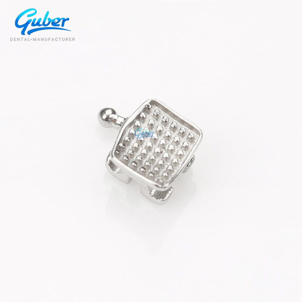 Dental Orthodontic Materials Metal Braces Mini Roth 018 Sandblasting Monoblock Brackets for Teeth