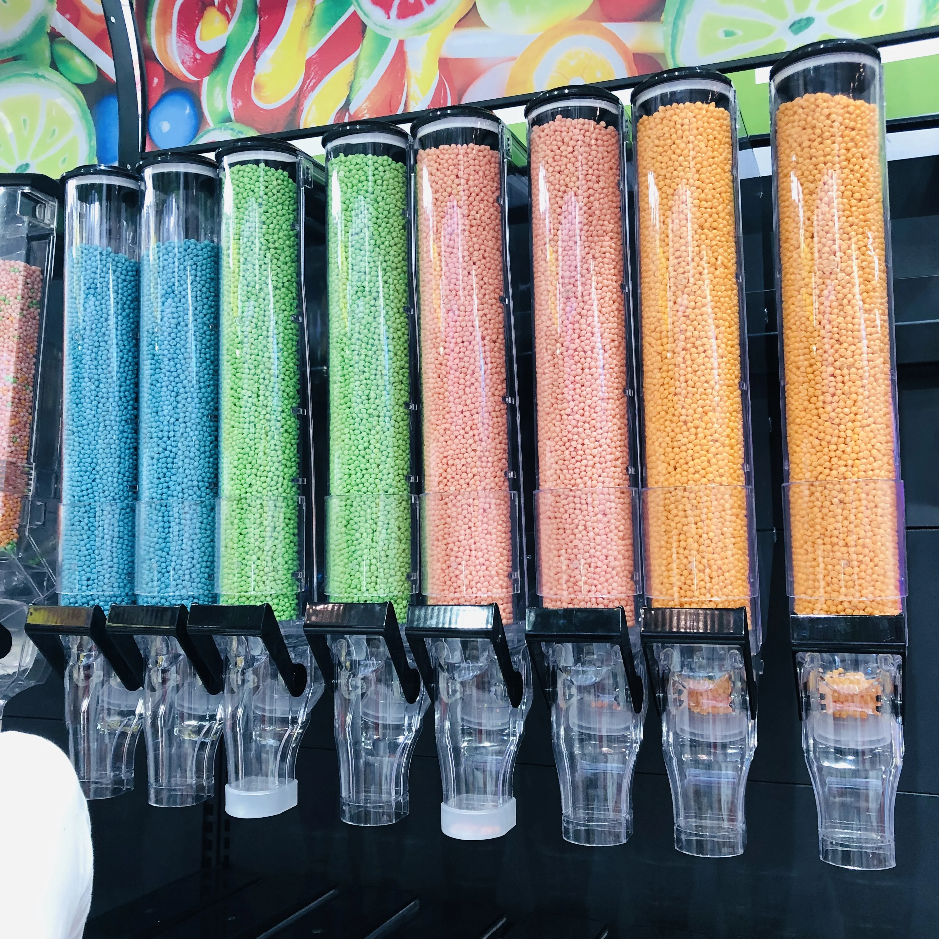 Ecobox, диспенсер для сыпучих зерновых продуктов, контейнер для закусок, пищевой контейнер для супермаркета