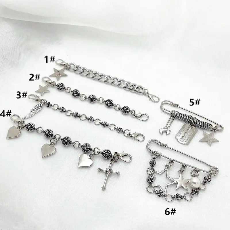 New Fashion Shoelace Charm Buckle Metal DIY Sneaker Buckle Designer Sneakers Decoration Luxury Clogs Shoe Buckle Bundle