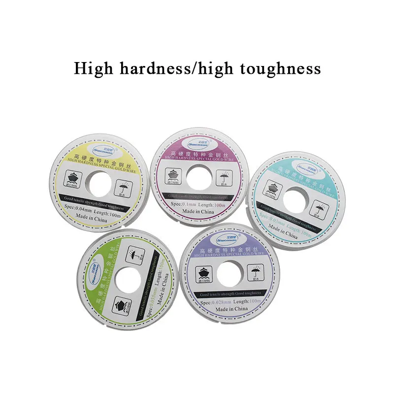 0.025mm 0.03mm  0.04mm 0.05mm 0.06mm 0.08mm 0.1mm separating and cutting gold wire for repairing broken mobile phone LCD screen