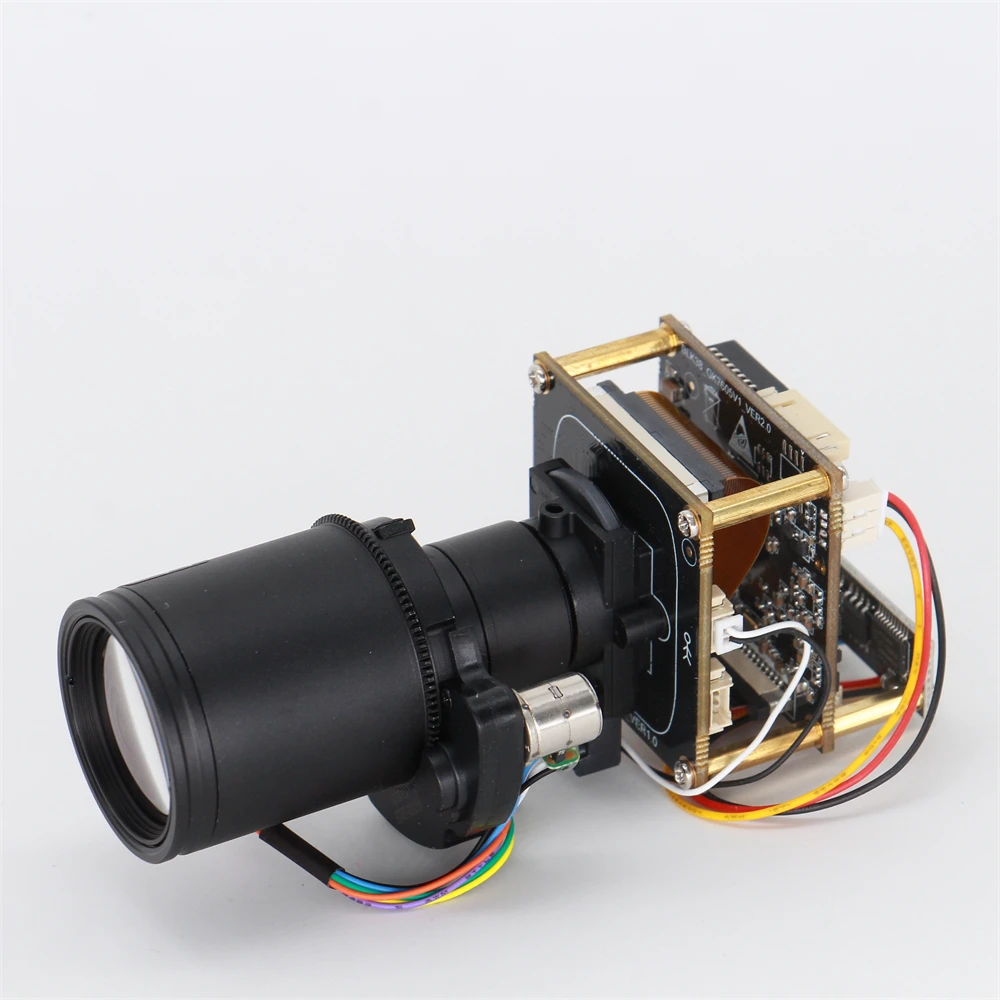 2.0mp 1080P Full HD H264 H.265  IMX307 5-50mm Zoom Lens Dual Stream Face Capture IP Camera PCB Module Board SIP-K307G6-0550