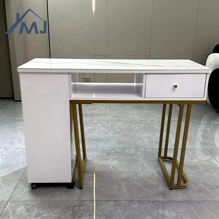 Factory Modern Beauty Salon Storage Nail Manicure Table With Dust Collector