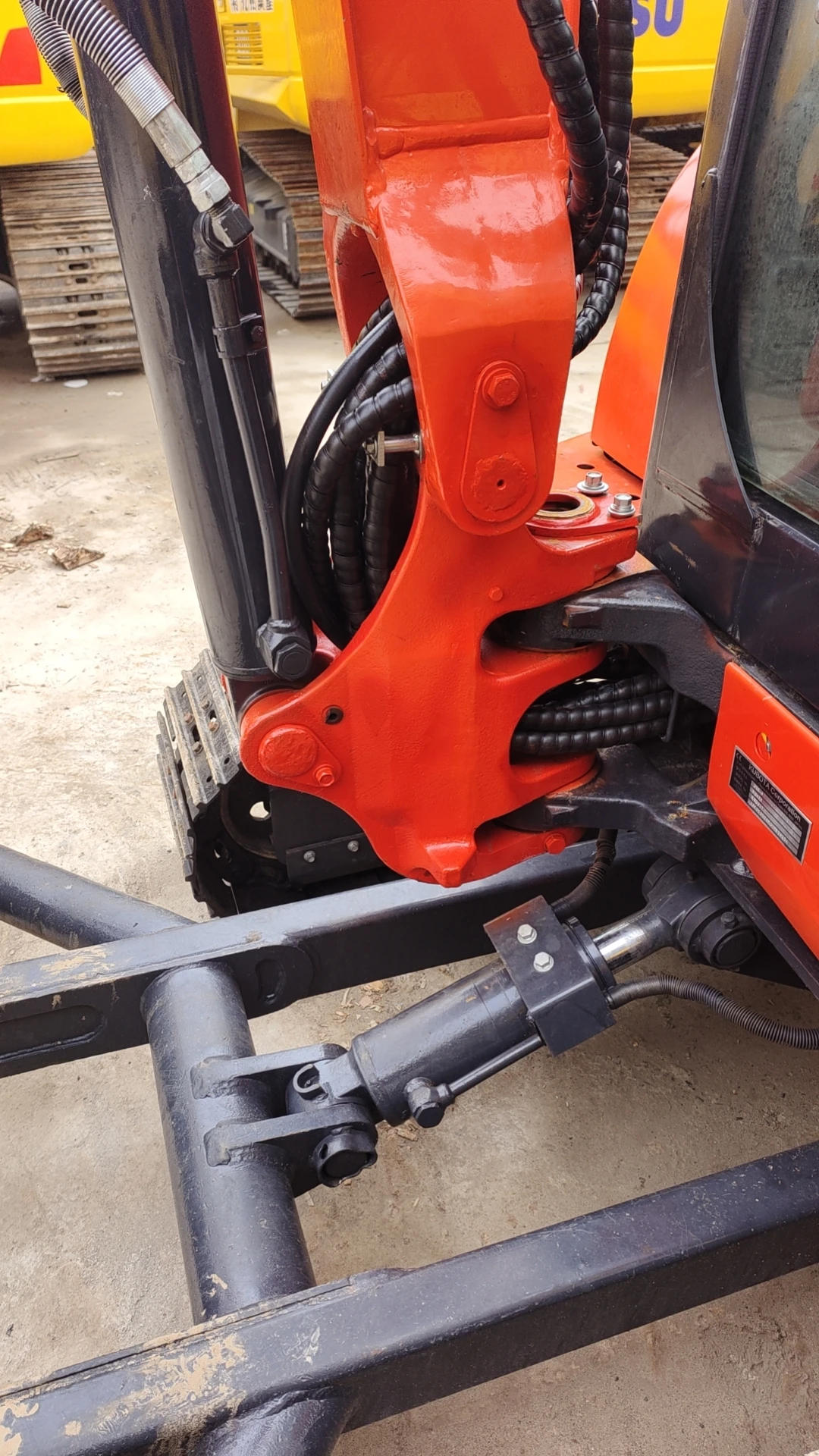 Original Used 5 Ton Digging Machine Kubota U55-5 Second Hand Excavator Kubota U55-5 Used Crawler Excavator