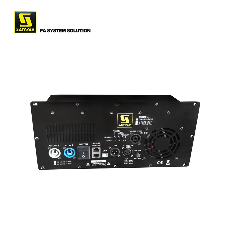 D155S-2CH 1800W 700W модуль усилителя класса D для активного