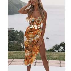 Fast Ship Sexy Beho Swimming Suit For Women Bathing Suit Swimsuit 2 Piece Swimwear Wholesale Bikini Set With Skirt 2023