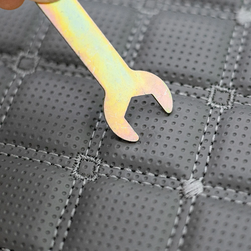 Wholesale Price Geometric Design Pvc Leatherette For Car Mats, Anti-Scratch 3D Sponge Faux Leather Fabric For Bedroom Upholstery