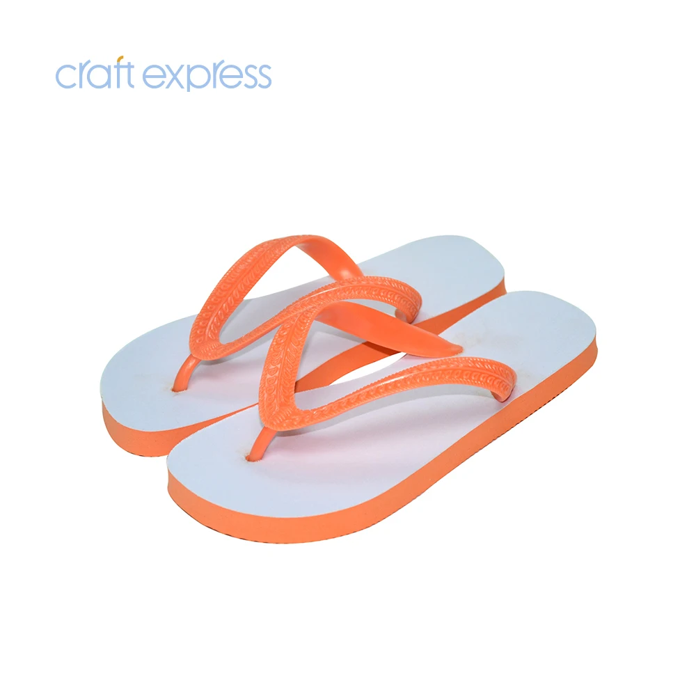 Оптовая продажа, индивидуальные сублимационные заготовки Craft Express, Детские сублимационные бессвинцовые шлепанцы для персонализации и подарков (TX04)