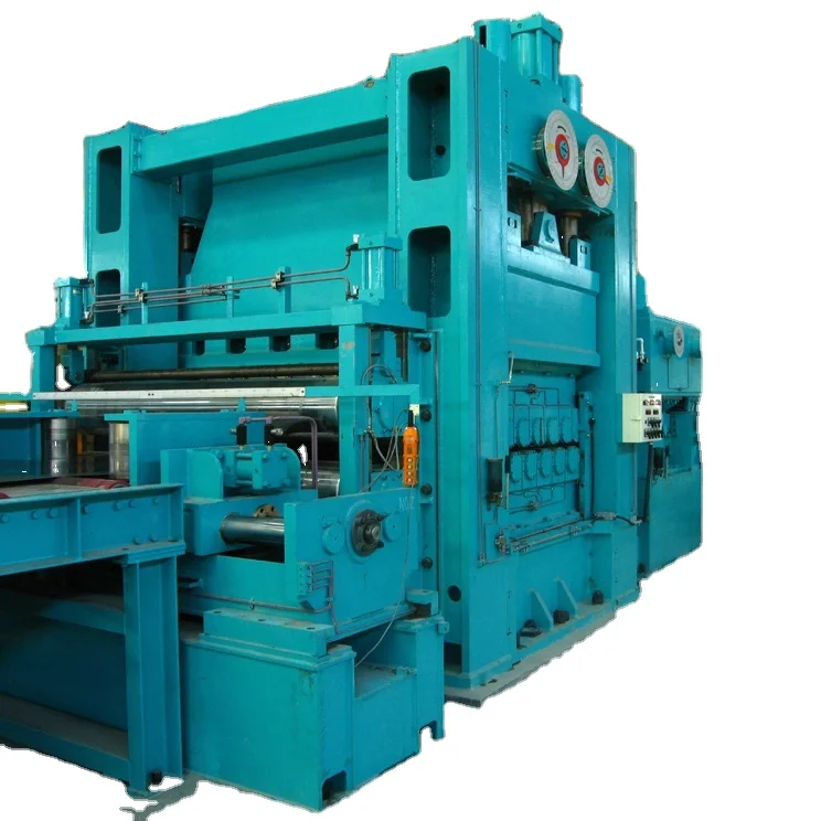 Metal coil uncoiling leveling mobile shear assembly line mobile shear production line