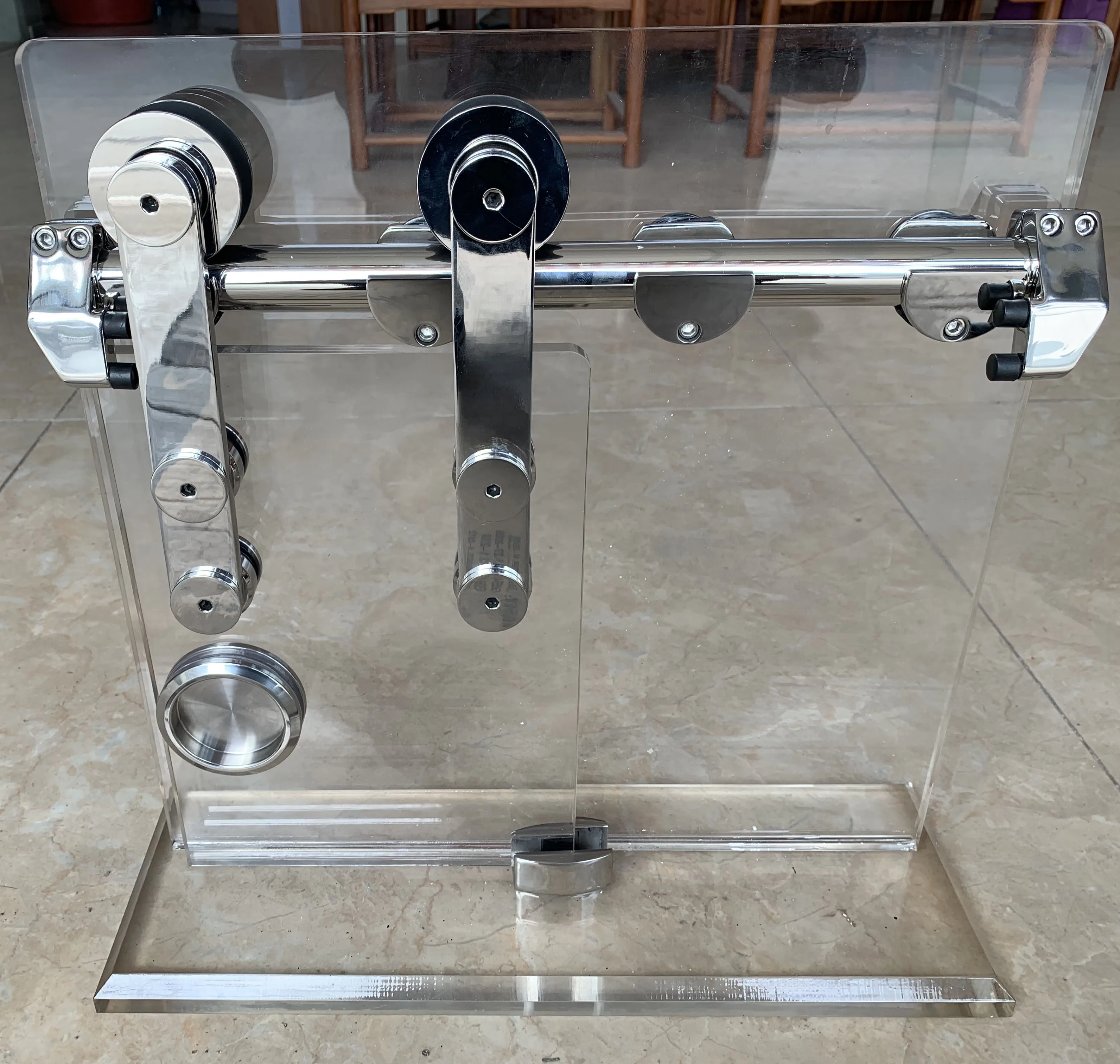China Manufacturer Shower Sliding Door Kit Glass Sliding Door System Hardware Bathroom Glass Fittings