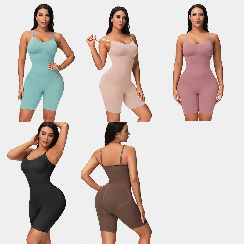 Dropshipping Women Waist Trainer Shapewear Ladies Bodysuit Body Shaping Slimming Belt Control Panties High Waist Girdle