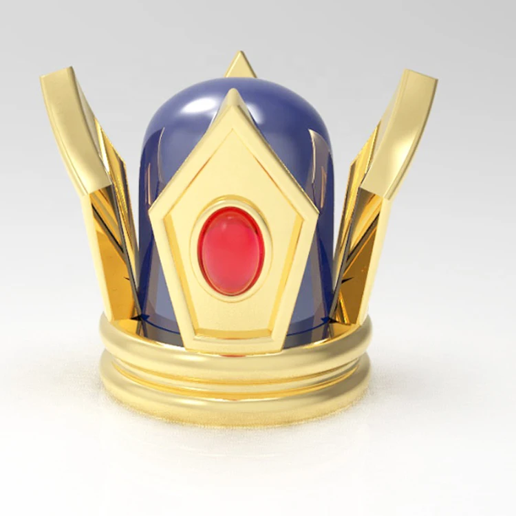 Crown perfume cover zinc alloy perfume cover bottle caps manufacturers for glass bottle FEA15