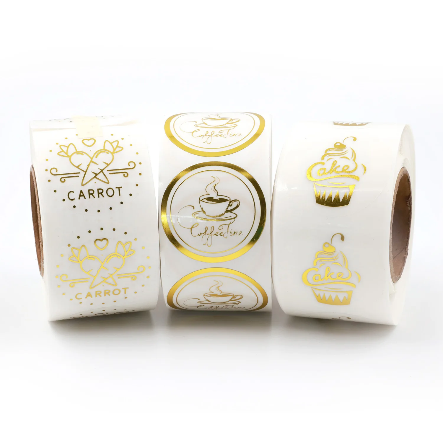Custom Perfume Bottle Stickers With Clear Logo Gold Foil Glue Waterproof Stickers Cheap Price Tag Printing