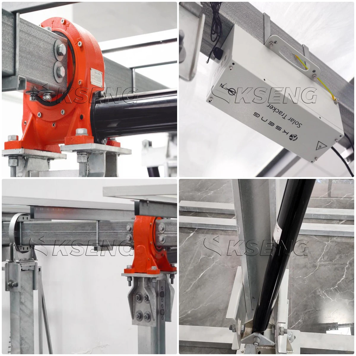 Automatic Solar Tracker Single Axis Solar Tracking Bracket Single Axis Solar Tracker Kit