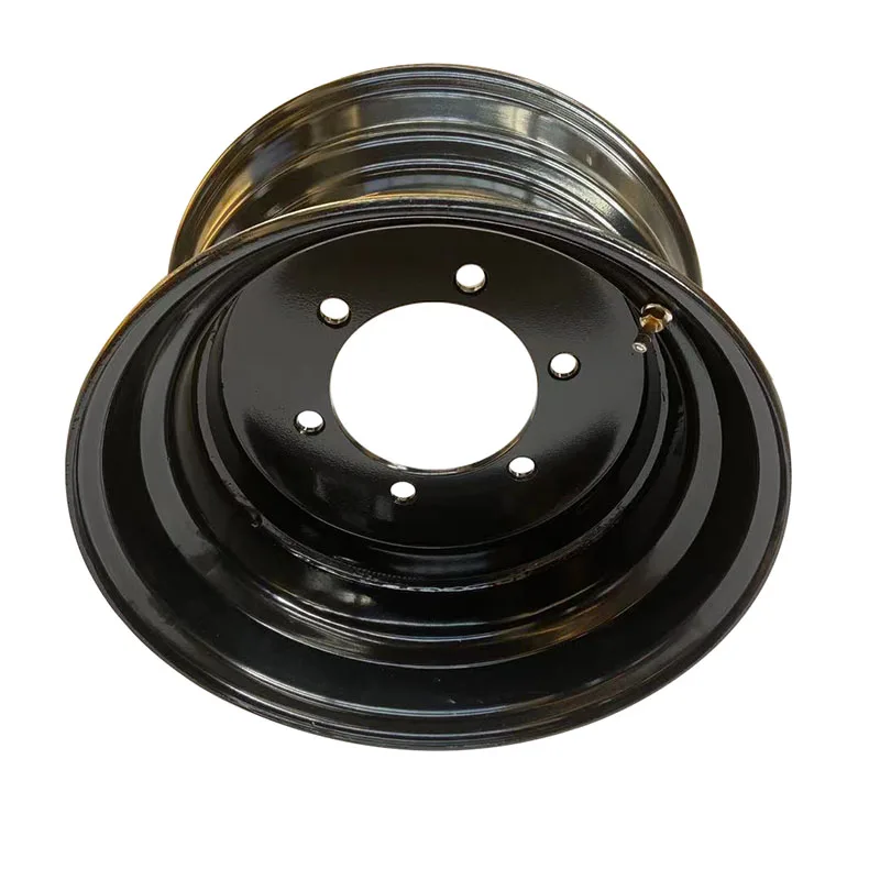 Factory 16.5 inch rim 8.25x16.5 skid steer loader steel wheel rims for 10-16.5 tires