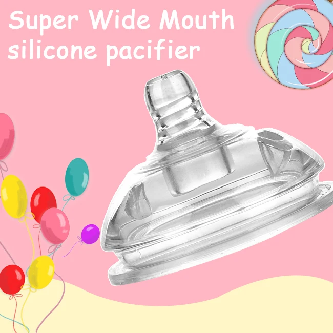 Milk bottle nipple for breast milk feeding BPA Free baby milk bottle nipple