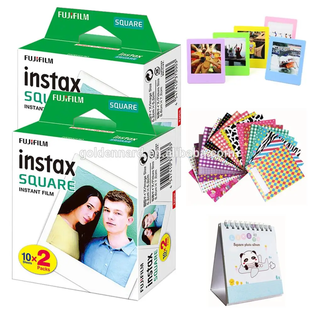 
 FujiFilm Instax Square Instant Film Twin Pack (2 коробки, 40 листов)  