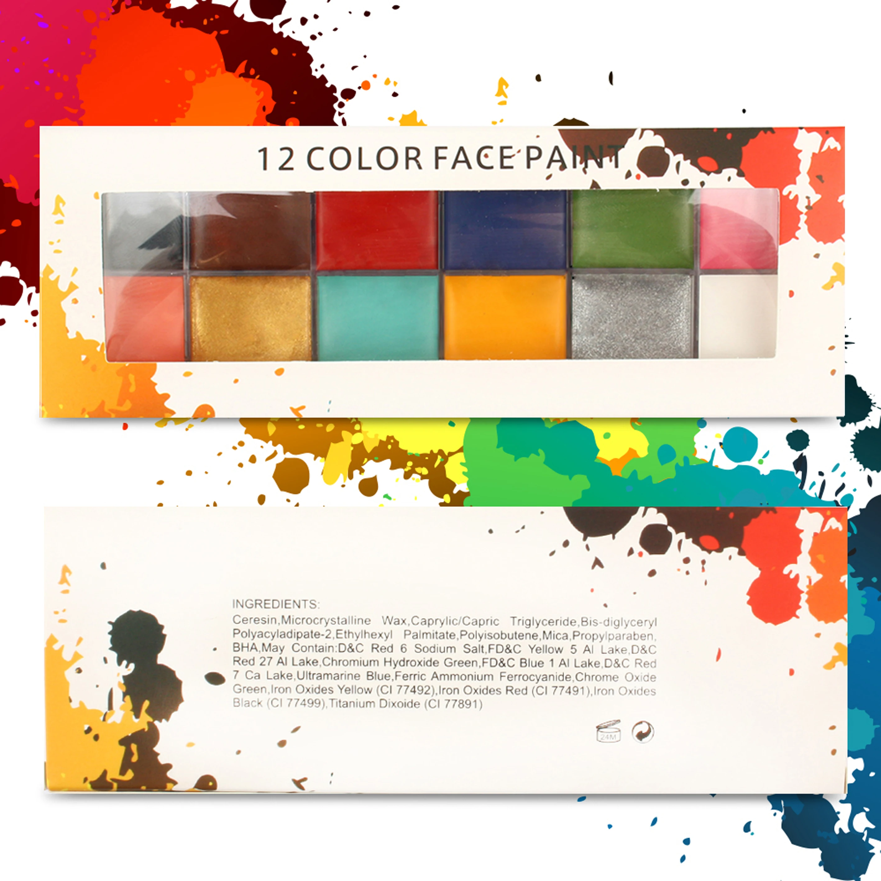 Factory Wholesale Makeup Trend Face Paint Body Face Paint Accessories Face Body Painting