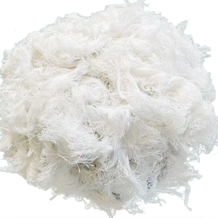 China Manufacturer Cotton Yarn White Waste Cleaning Rags for Repair