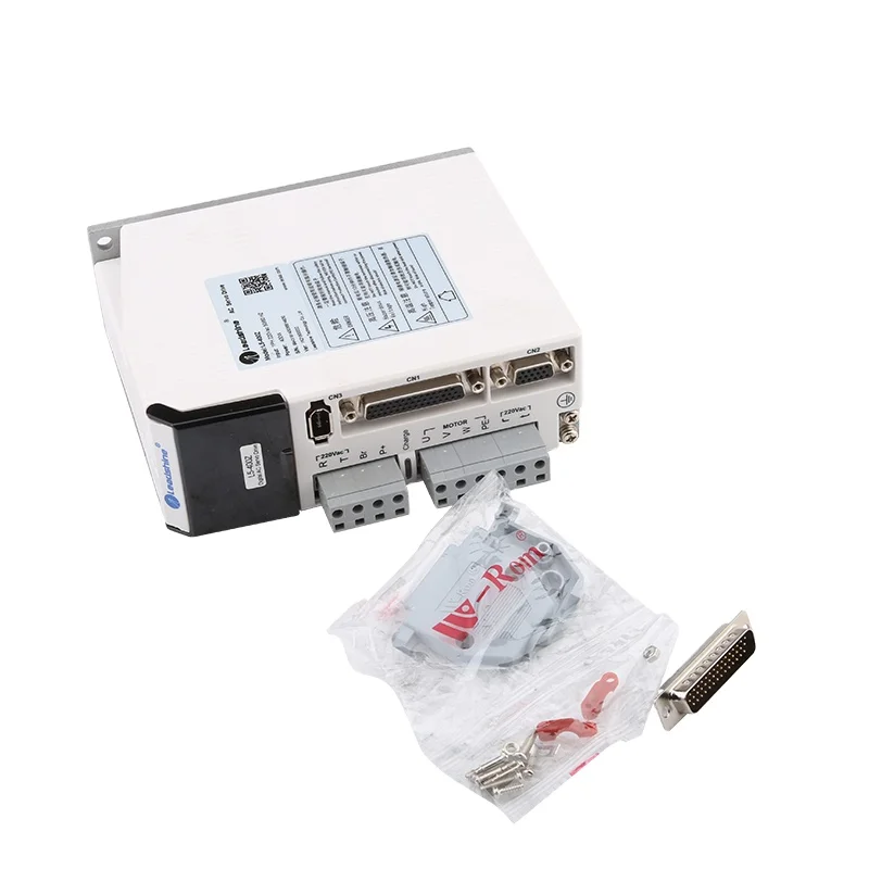 Leadshine AC Servo Drive L5-400Z Controller Input Voltage 220V 50/60HZ 400W With Servo Motor ACM6004L2F-B0-L-SS 1.27N