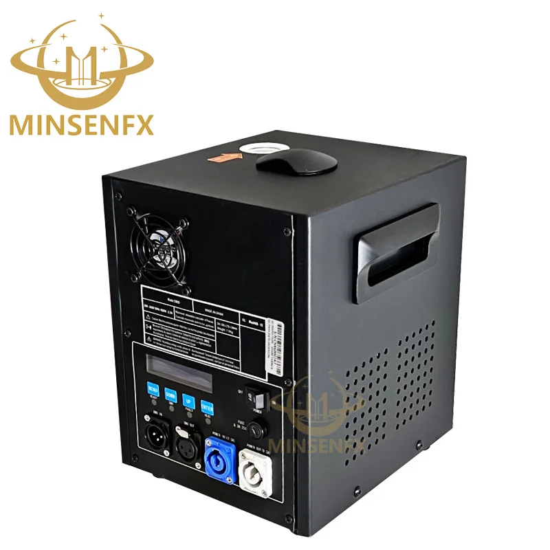 MINSENFX Factory price 600W DMX Electric Cool Sparkler Cold Spark Fountain Machine for Wedding Party DJ Disco Stage Show