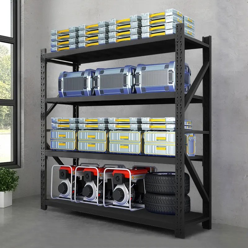 Cheap Price Metal Storage Shelf Adjustable Storage Shelves for Factory Warehouse Supermarket Boltless Stacking Racks